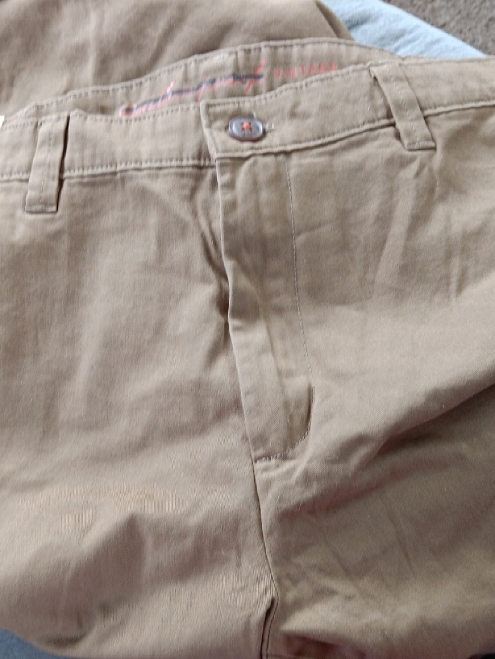 Mens Lined Kakis